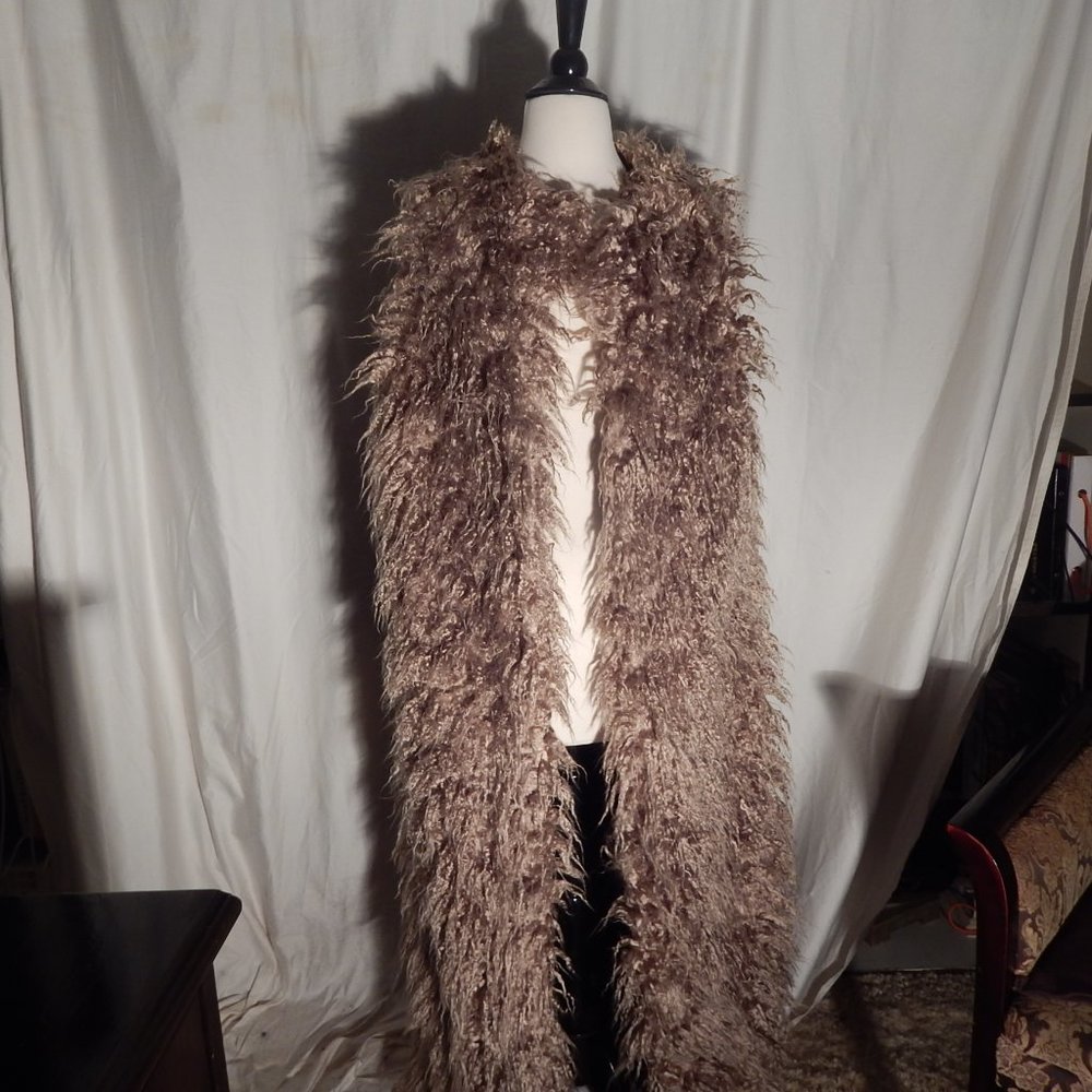 floor length vest